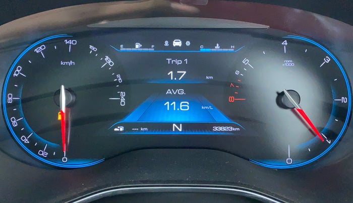 2019 MG HECTOR SHARP DCT PETROL, Petrol, Automatic, 34,036 km, Odometer Image