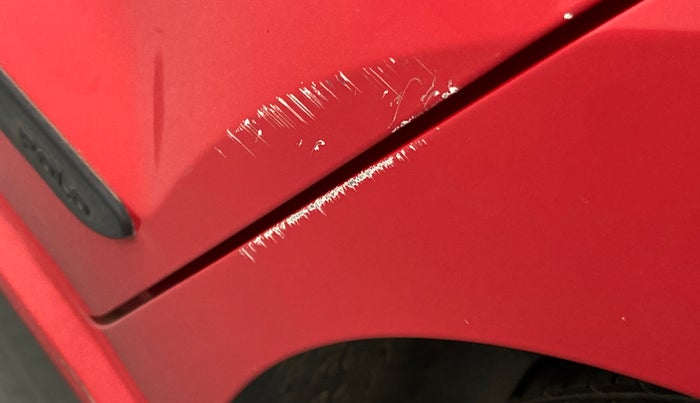 2012 Volkswagen Polo TRENDLINE 1.2L PETROL, Petrol, Manual, 53,397 km, Left quarter panel - Minor scratches