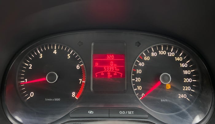 2012 Volkswagen Polo TRENDLINE 1.2L PETROL, Petrol, Manual, 53,397 km, Odometer Image