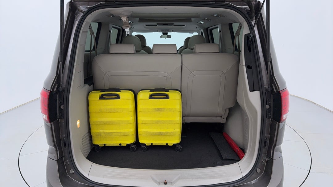 Boot Inside View with Luggage