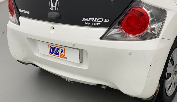 2016 Honda Brio S MT, Petrol, Manual, 42,375 km, Rear bumper - Paint is slightly damaged