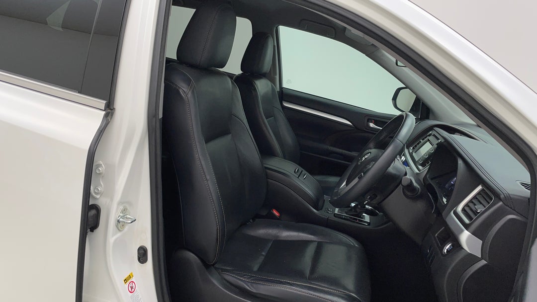 Right Side Front Door Cabin View