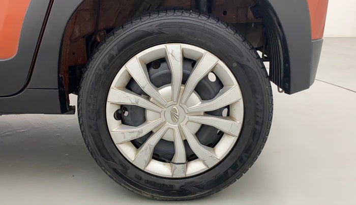2018 Mahindra KUV 100 NXT K6+ P 6 STR, Petrol, Manual, 27,973 km, Left Rear Wheel