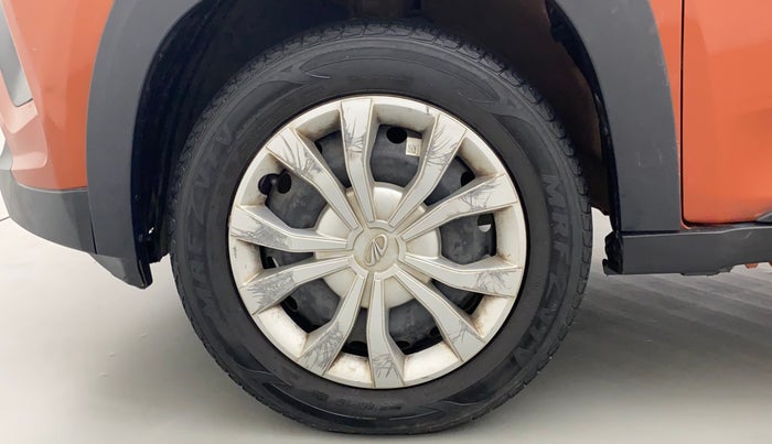 2018 Mahindra KUV 100 NXT K6+ P 6 STR, Petrol, Manual, 27,973 km, Left Front Wheel