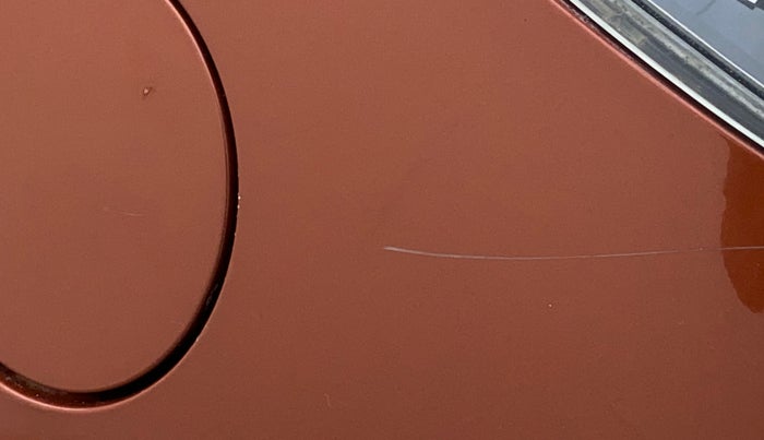 2018 Mahindra KUV 100 NXT K6+ P 6 STR, Petrol, Manual, 27,973 km, Left quarter panel - Minor scratches