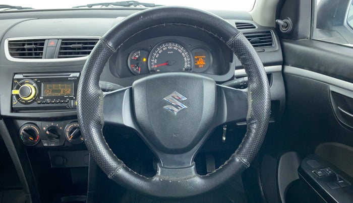 2015 Maruti Swift LDI O, Diesel, Manual, 46,593 km, Steering Wheel Close Up