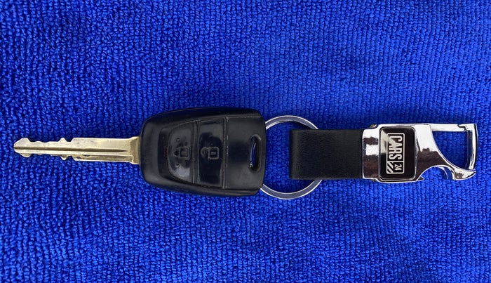 2018 Hyundai Grand i10 SPORTZ 1.2 KAPPA VTVT, Petrol, Manual, 59,366 km, Key Close Up