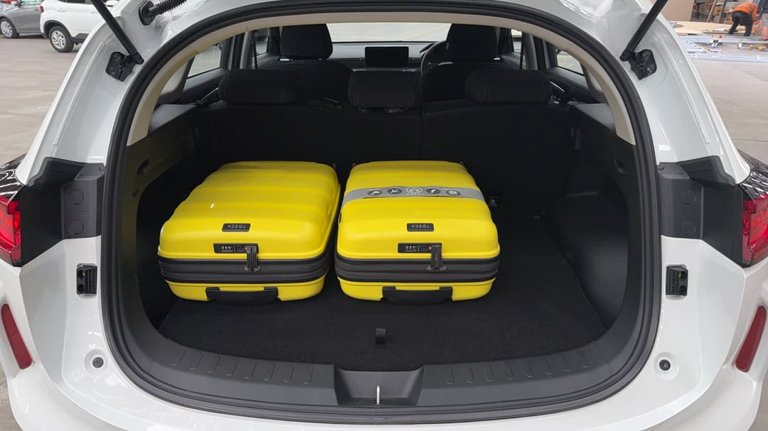2026 GWM Haval Jolion Premium Hybrid, Automatic, 10218 km, Boot Inside View with Luggage