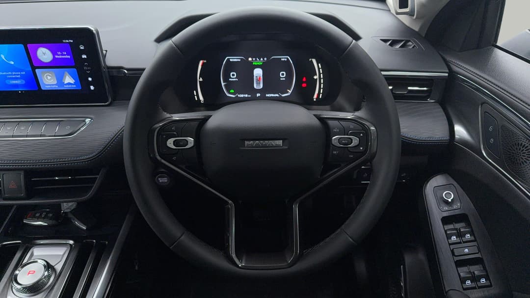2026 GWM Haval Jolion Premium Hybrid, Automatic, 10218 km, Steering Wheel Close-up