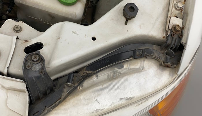 2012 Maruti Alto K10 VXI, Petrol, Manual, 53,735 km, Left headlight - Clamp has minor damage