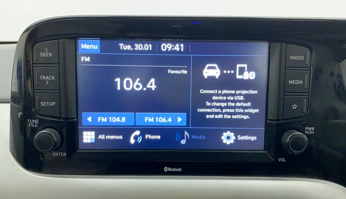 2019 Hyundai GRAND I10 NIOS SPORTZ AMT 1.2 KAPPA VTVT, Petrol, Automatic, 35,110 km, Infotainment System