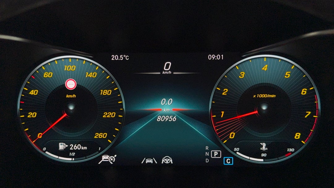 2019 Mercedes-benz GLC 300 4matic, Automatic, 80956 km, Odometer View