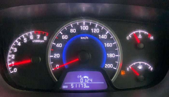 2015 Hyundai Grand i10 SPORTZ 1.2 KAPPA VTVT, Petrol, Manual, 51,228 km, Odometer Image