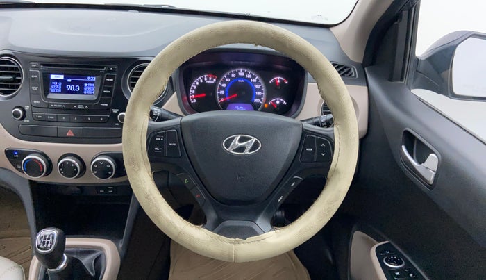 2015 Hyundai Grand i10 SPORTZ 1.2 KAPPA VTVT, Petrol, Manual, 51,228 km, Steering Wheel Close Up