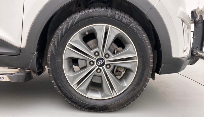2017 Hyundai Creta SX PLUS AT 1.6 PETROL, Petrol, Automatic, 81,845 km, Right Front Wheel