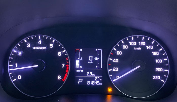 2017 Hyundai Creta SX PLUS AT 1.6 PETROL, Petrol, Automatic, 81,845 km, Odometer Image
