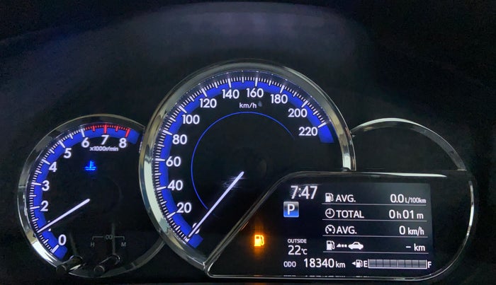 2018 Toyota YARIS V CVT, Petrol, Automatic, 18,392 km, Odometer Image