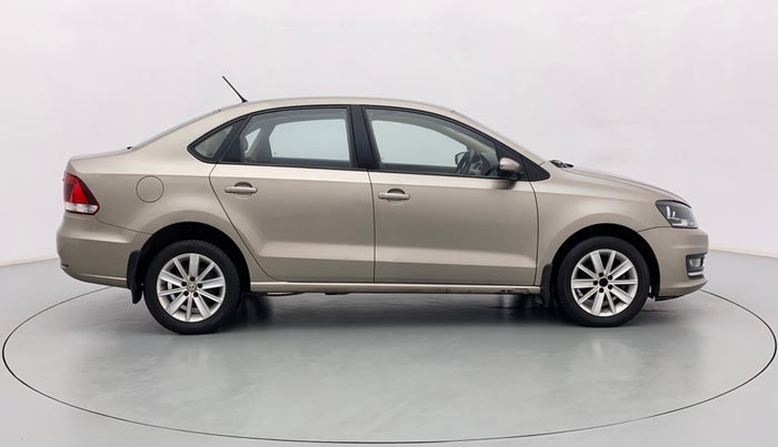 2016 Volkswagen Vento HIGHLINE PETROL AT, Petrol, Automatic, 81,057 km, Right Side View