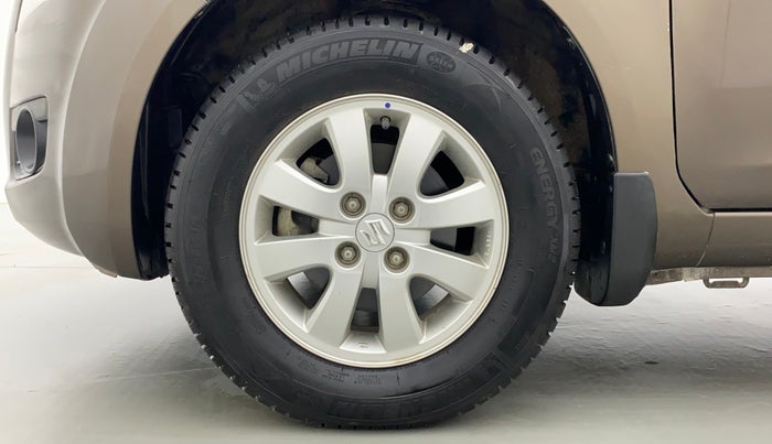 2010 Maruti Ritz ZXI, Petrol, Manual, 19,108 km, Left Front Wheel