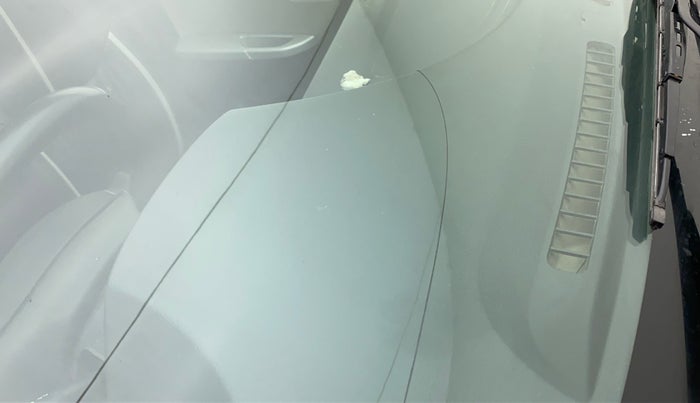 2019 Maruti Alto K10 VXI, Petrol, Manual, 58,036 km, Front windshield - Minor spot on windshield