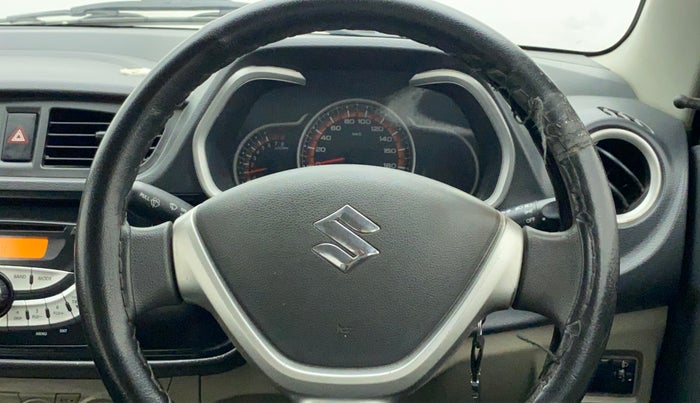 2019 Maruti Alto K10 VXI, Petrol, Manual, 58,036 km, Steering wheel - Steering cover is minor torn