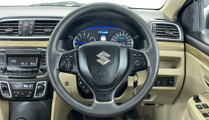 2018 Maruti Ciaz DELTA AT 1.5 SHVS PETROL, Petrol, Automatic, 59,456 km, Steering Wheel Close Up