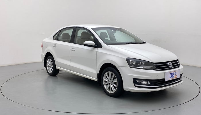 2016 Volkswagen Vento HIGHLINE TDI AT, Diesel, Automatic, 78,659 km, Right Front Diagonal