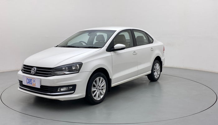 2016 Volkswagen Vento HIGHLINE TDI AT, Diesel, Automatic, 78,659 km, Left Front Diagonal