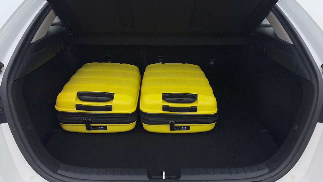 Boot Inside View with Luggage