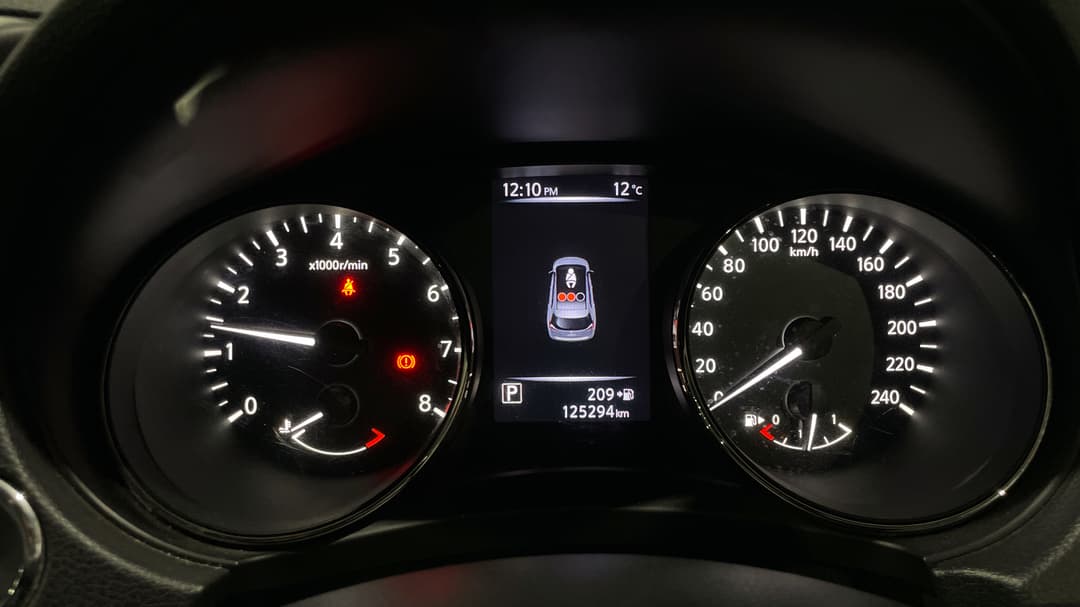 2018 Nissan X-trail St (2WD), Automatic, 125294 km, Odometer View