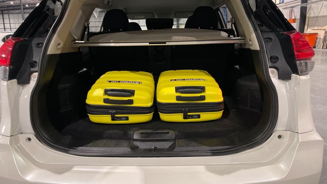 2018 Nissan X-trail St (2WD), Automatic, 125294 km, Boot Inside View with Luggage
