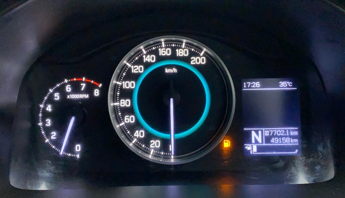 2018 Maruti IGNIS DELTA 1.2 AMT, Petrol, Automatic, 49,158 km, Odometer Image