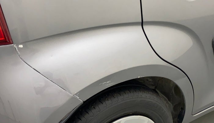 2018 Maruti IGNIS DELTA 1.2 AMT, Petrol, Automatic, 49,158 km, Right quarter panel - Slightly dented
