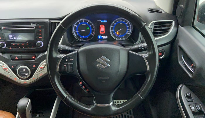 2016 Maruti Baleno ZETA 1.2 K12 AMT, Petrol, Automatic, 67,249 km, Steering Wheel Close Up