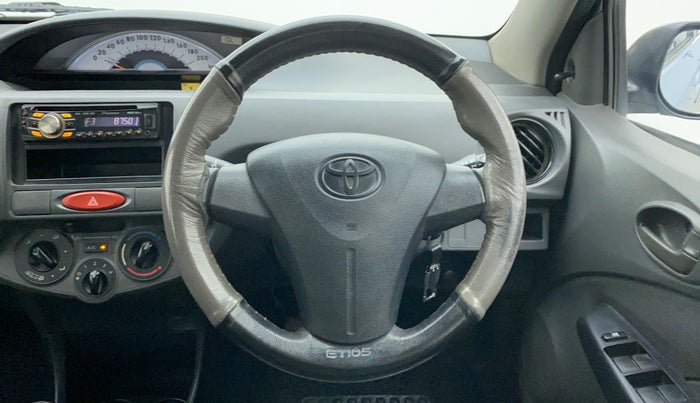 2012 Toyota Etios Liva G, Petrol, Manual, 44,119 km, Steering Wheel Close Up
