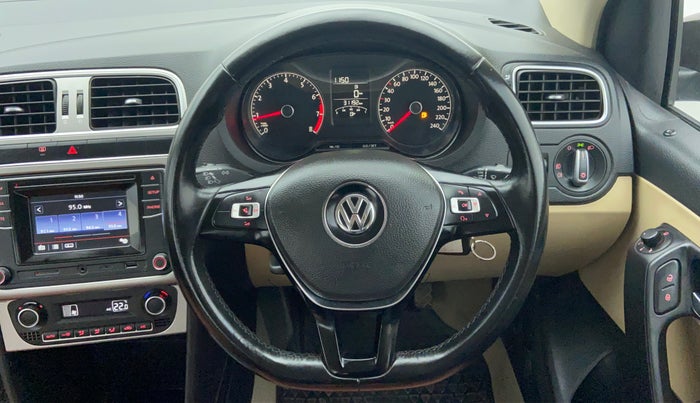2016 Volkswagen Ameo HIGHLINE 1.2, Petrol, Manual, 31,192 km, Steering Wheel Close-up