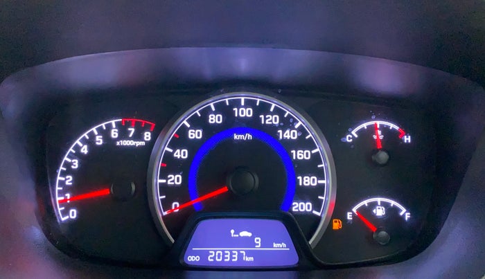 2019 Hyundai Grand i10 SPORTZ 1.2 KAPPA VTVT, Petrol, Manual, 20,335 km, Odometer Image