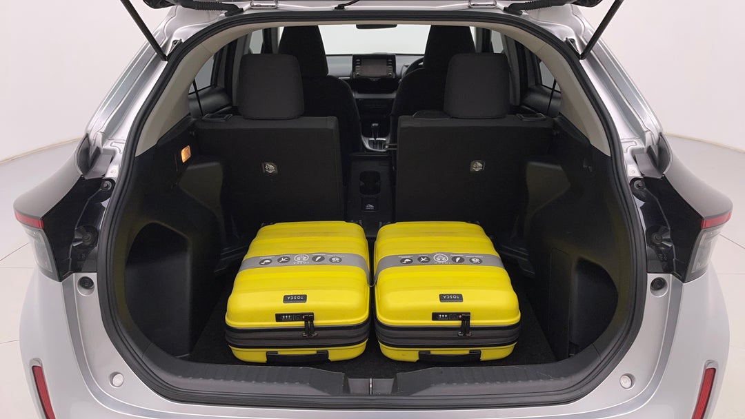 Boot Inside View with Luggage