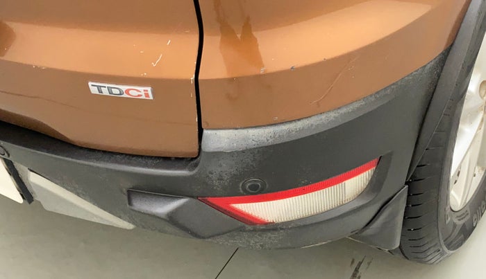 2018 Ford Ecosport TITANIUM 1.5L DIESEL, Diesel, Manual, 79,697 km, Rear bumper - Minor scratches