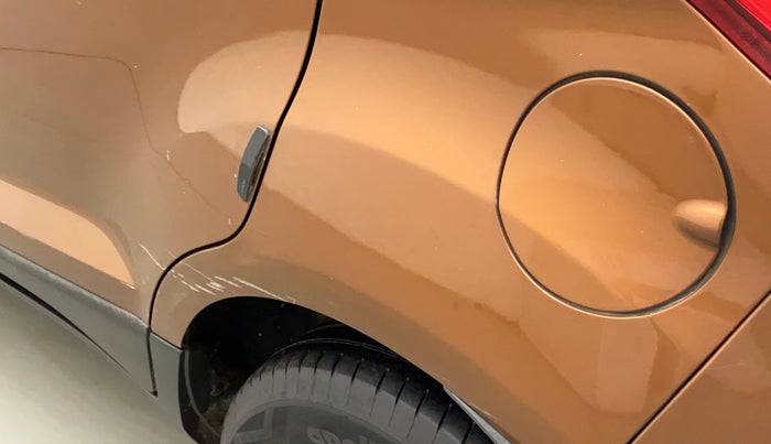 2018 Ford Ecosport TITANIUM 1.5L DIESEL, Diesel, Manual, 79,697 km, Left quarter panel - Minor scratches