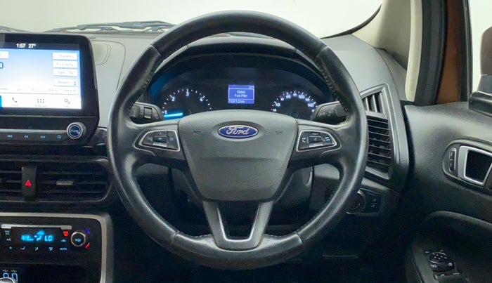 2018 Ford Ecosport TITANIUM 1.5L DIESEL, Diesel, Manual, 79,697 km, Steering Wheel Close Up
