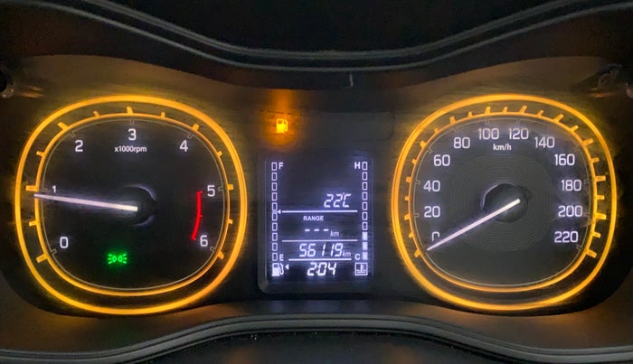 2016 Maruti Vitara Brezza ZDI, Diesel, Manual, 56,119 km, Odometer Image