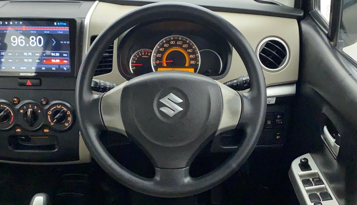 2016 Maruti Wagon R 1.0 VXI AMT, Petrol, Automatic, 23,600 km, Steering Wheel Close Up