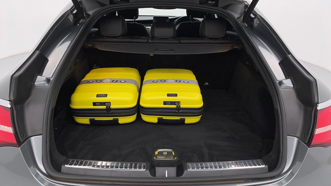 Boot Inside View with Luggage