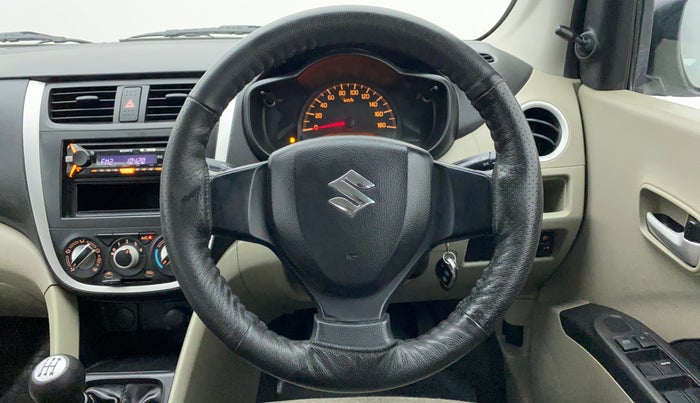 2015 Maruti Celerio VXI, Petrol, Manual, 61,623 km, Steering Wheel Close Up