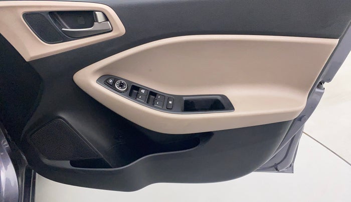 2017 Hyundai Elite i20 SPORTZ 1.2, Petrol, Manual, 53,433 km, Driver Side Door Panels Controls