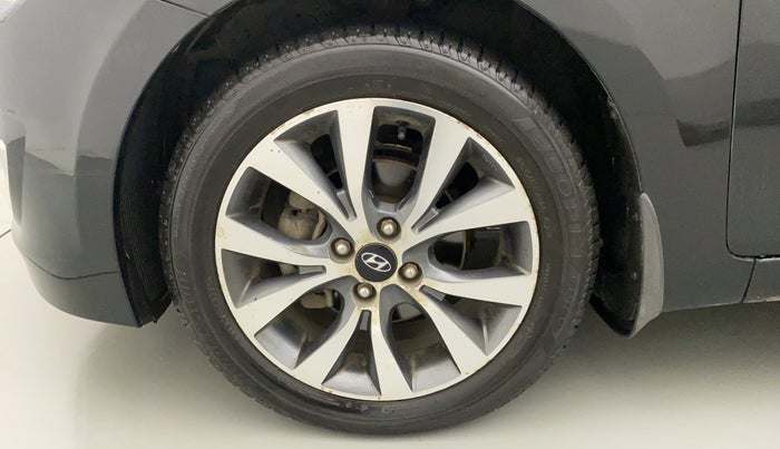 2016 Hyundai Verna 1.6 CRDI SX, Diesel, Manual, 54,525 km, Left Front Wheel