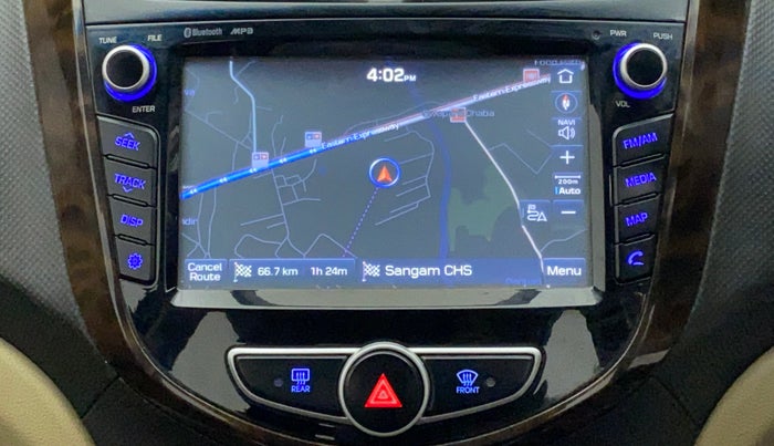 2016 Hyundai Verna 1.6 CRDI SX, Diesel, Manual, 54,525 km, Navigation System