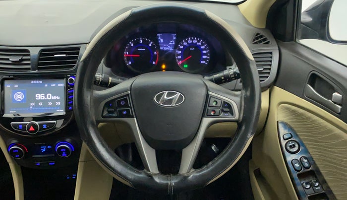 2016 Hyundai Verna 1.6 CRDI SX, Diesel, Manual, 54,525 km, Steering Wheel Close Up