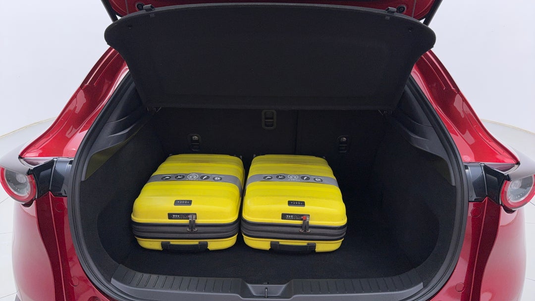 Boot Inside View with Luggage